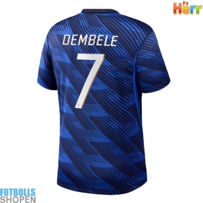 Billiga Frankrike Ousmane Dembele #7 Hemmatröja VM 2026 Kortärmad